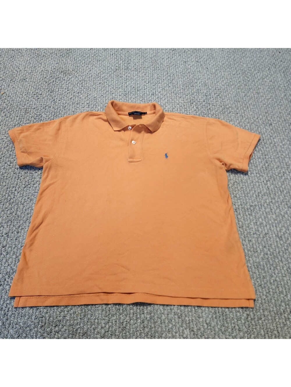 Ralph Lauren Orange Polo Shirt Medium